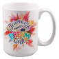 White 15 oz. Ceramic Mug