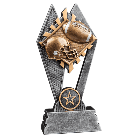 Football Sun Ray Award-7"