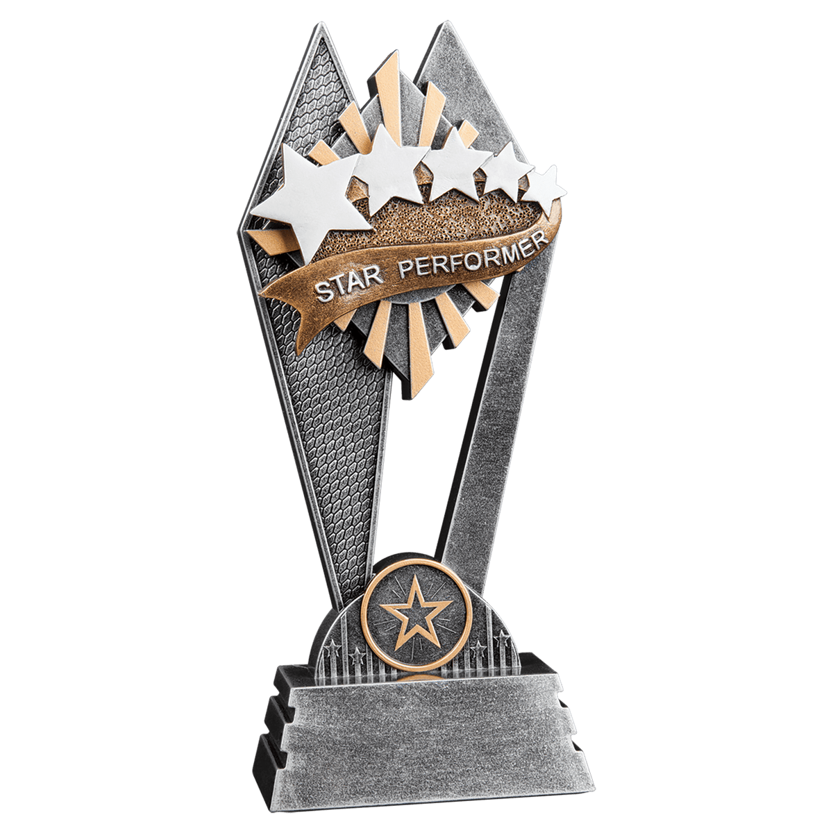 Star Performer Sun Ray Award-8"