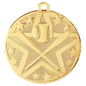 Baseball/Softball Superstar Medal-Gold