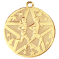 Cross Country Superstar Medal-Gold