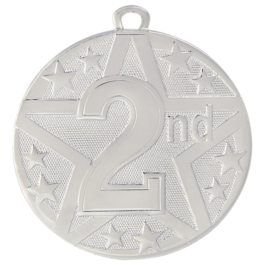 2nd Place Super Star Medal (Silver only)