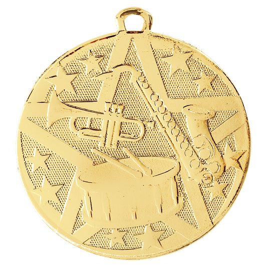 Band Superstar Medal-Gold