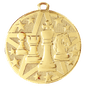 Chess Superstar Medal-Gold