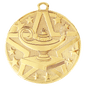 Lamp of Knowledge Superstar Medal-Gold