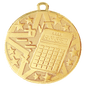 Math Superstar Medal-Gold