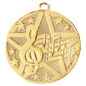 Music Superstar Medal-Gold
