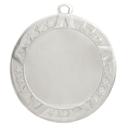 Superstar 2" Insert Holder Medal-Silver  (Insert Not Included)