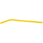 Yellow Polar Camel Silicone Straw-5/16"