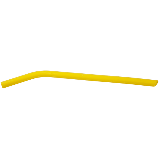 Yellow Polar Camel Silicone Straw-7/16"