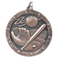 Baseball/Softball Shooting Star Medal-Bronze