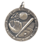 Baseball/Softball Shooting Star Medal-Gold