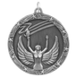 Torch Shooting Star Medal-Silver