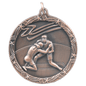 Wrestling Shooting Star Medal-Bronze