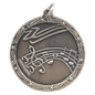 Music Shooting Star Medal-Gold