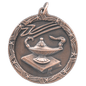 Lamp of Knowledge Shooting Star Medal-Bronze
