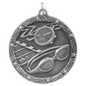 Swimming Shooting Star Medal-Silver