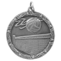 Volleyball Shooting Star Medal-Silver