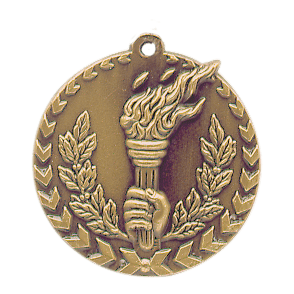 Torch Millennium Medal-Gold