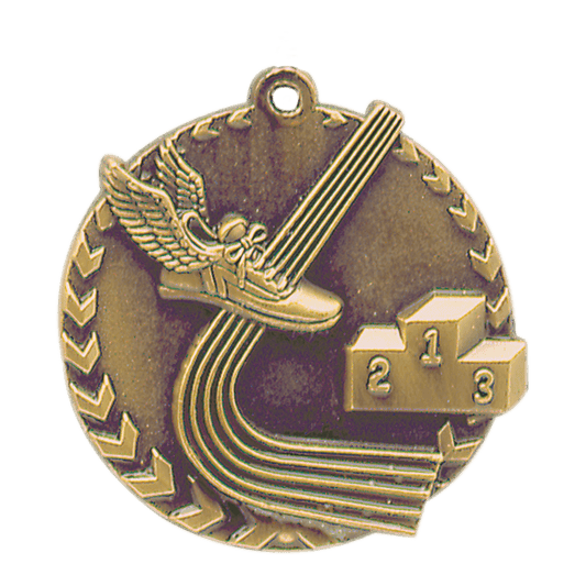 Track Millennium Medal-Gold