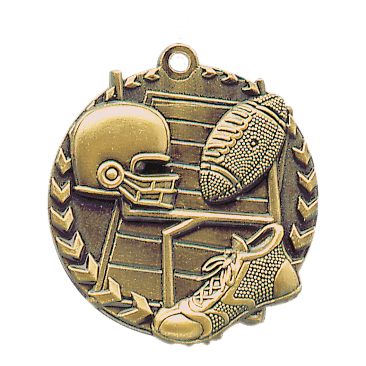 Football Millennium Medal-Gold