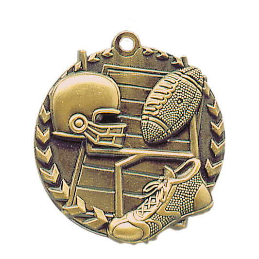 Football Millennium Medal-Gold