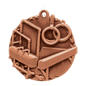 Gymnastics Millennium Medal-Bronze