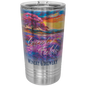 Stainless Steel 16 oz. Full Color Polar Camel Pint Tumbler with Slider Lid