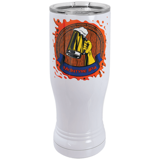 Sublimatable White 14 oz. Polar Camel Pilsner Tumbler