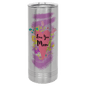 Full Color 22 oz. Polar Camel Skinny Tumbler with Slider Lid-Stainless Steel
