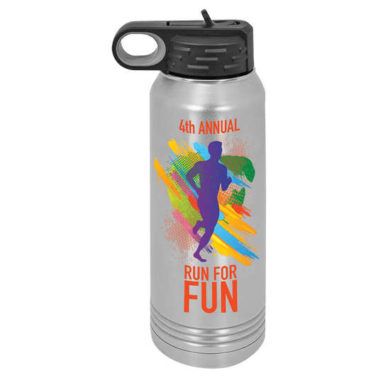 30 oz. Polar Camel Stainless Steel Full Color Water Bottle