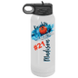 30 oz. Polar Camel White Full Color Water Bottle