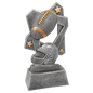 Football Triumph Resin-6 1/2"