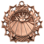 Bowling Ten Star Medal-Bronze