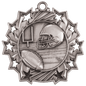 Football Ten Star Medal-Silver