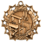 Gymnastics Ten Star Medal-Bronze