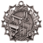 Gymnastics Ten Star Medal-Silver