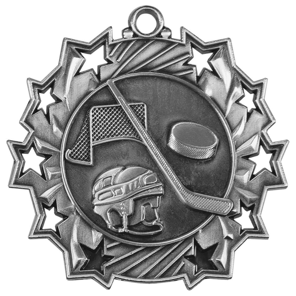 Hockey Ten Star Medal-Silver