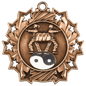 Martial Arts Ten Star Medal-Bronze