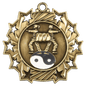Martial Arts Ten Star Medal-Gold