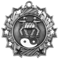 Martial Arts Ten Star Medal-Silver