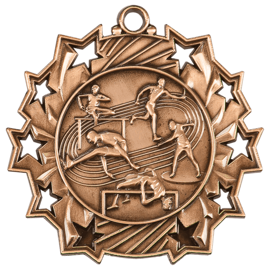 Track & Field Ten Star Medal-Bronze