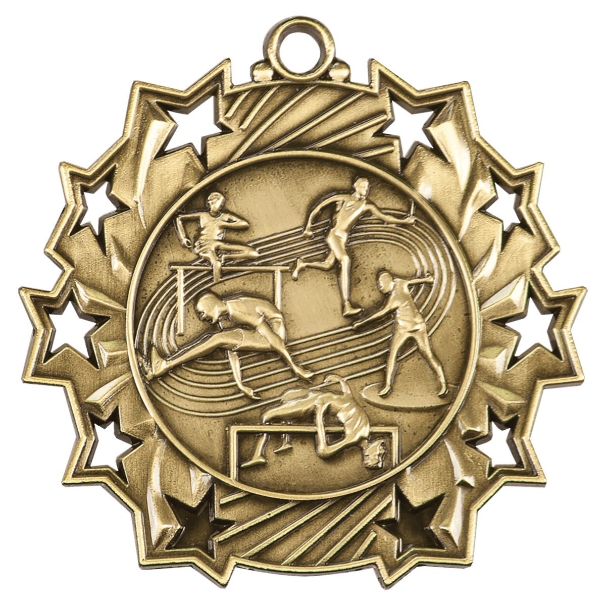 Track & Field Ten Star Medal-Gold