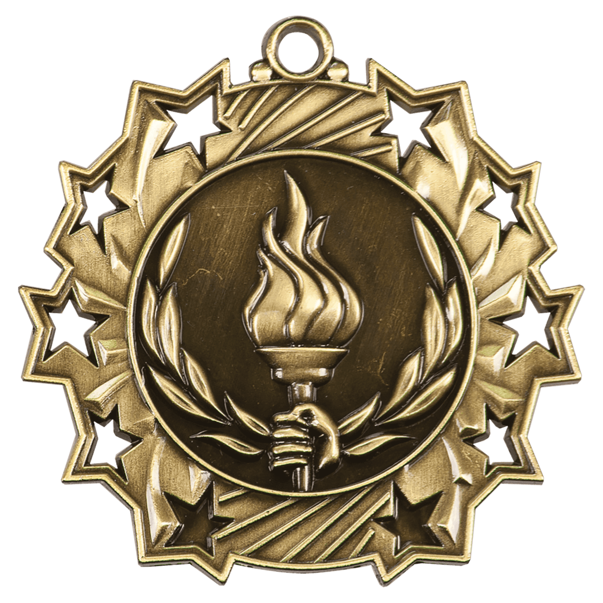 Torch Ten Star Medal-Gold