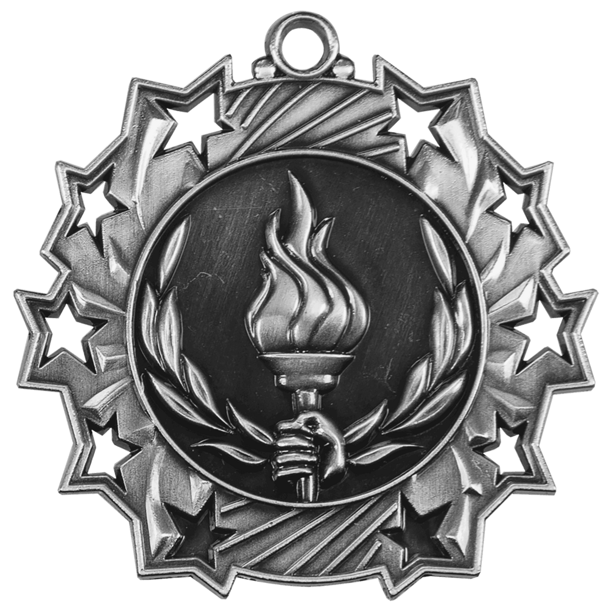 Torch Ten Star Medal-Silver