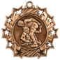 Wrestling Ten Star Medal-Bronze