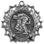 Wrestling Ten Star Medal-Silver