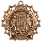 Cross Country Ten Star Medal-Bronze