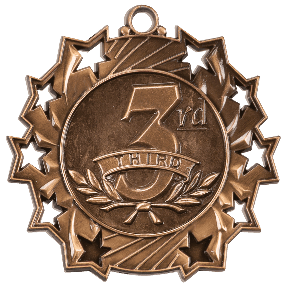 3rd Place Ten Star Medal (Bronze Only)