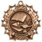 Lamp of Knowledge Ten Star Medal-Bronze